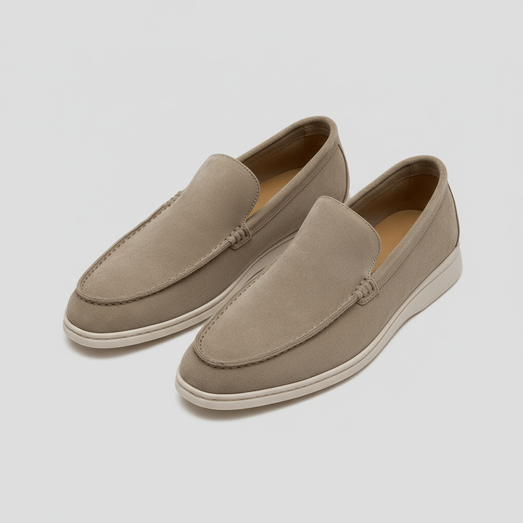 Noirski | Skórzane mokasyny w stylu vintage