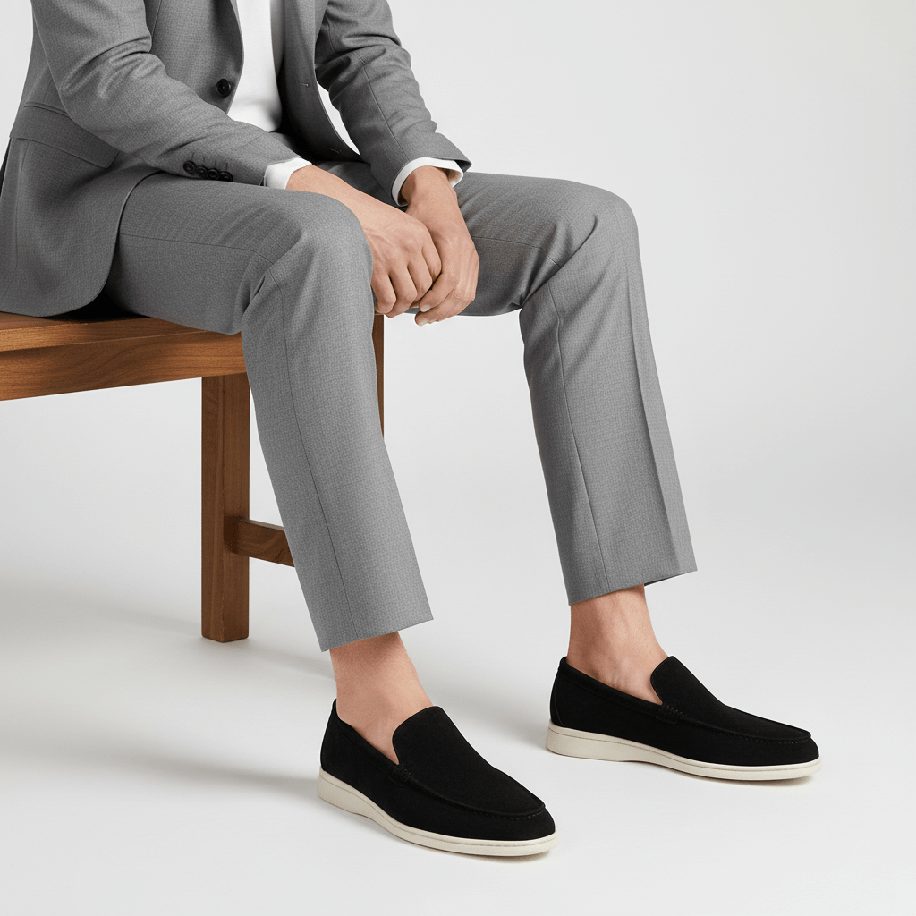 Noirski | Skórzane mokasyny w stylu vintage