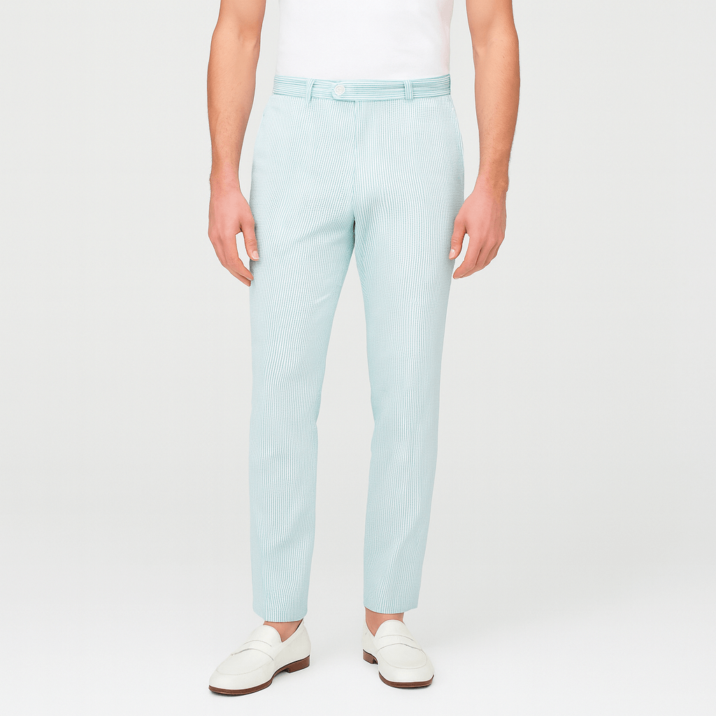 Noriski | Oddychające spodnie w paski dopasowane