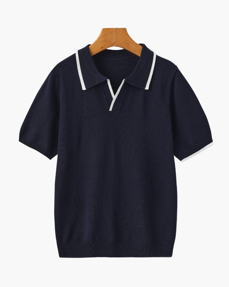 Polo w eleganckim stylu casual z eleganckimi detalami