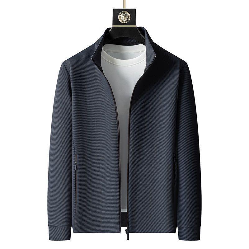 Teksturowany komplet zestawy dresowy z lycry dla mężczyzn - Dopasowany krój