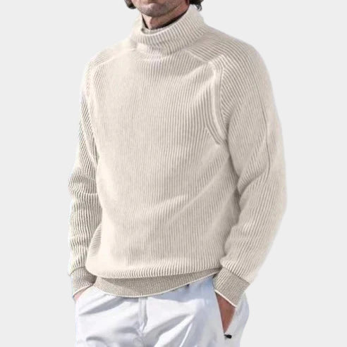 Elegancki golf z kaszmiru dla maksymalnego komfortu dla mężczyzn