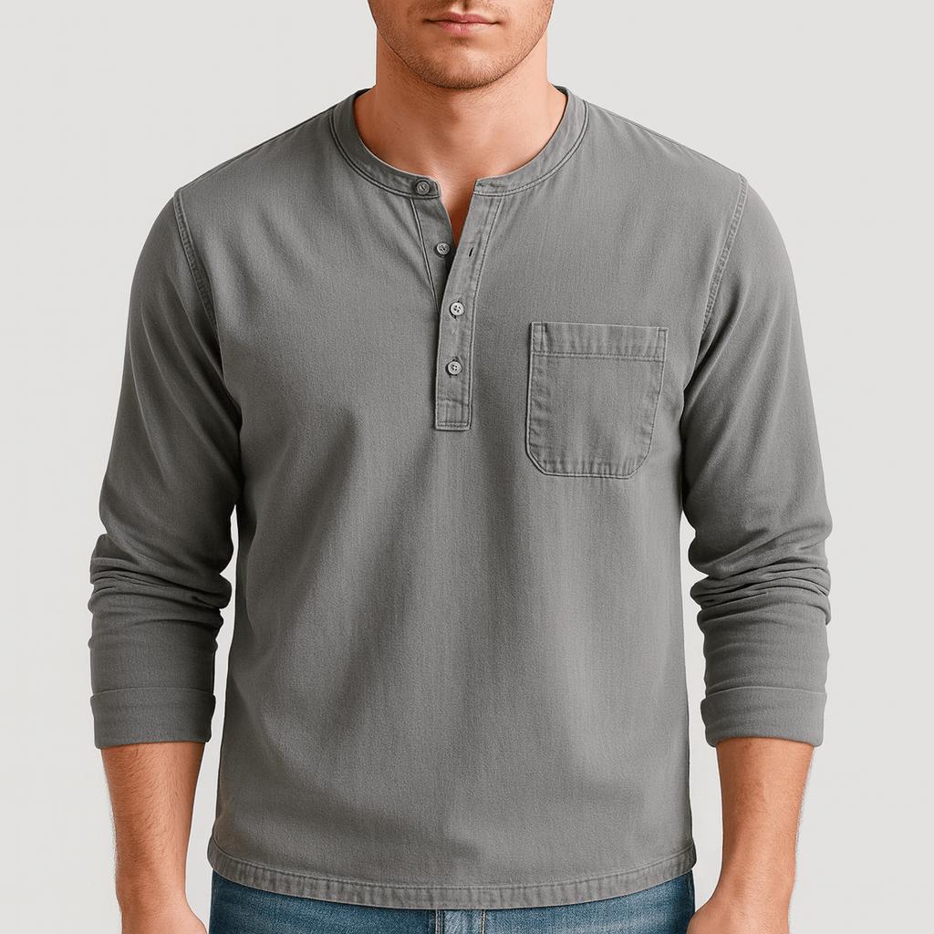 Wygodna i stylowa koszula z długim rękawem dla mężczyzn - idealna na każdą okazję