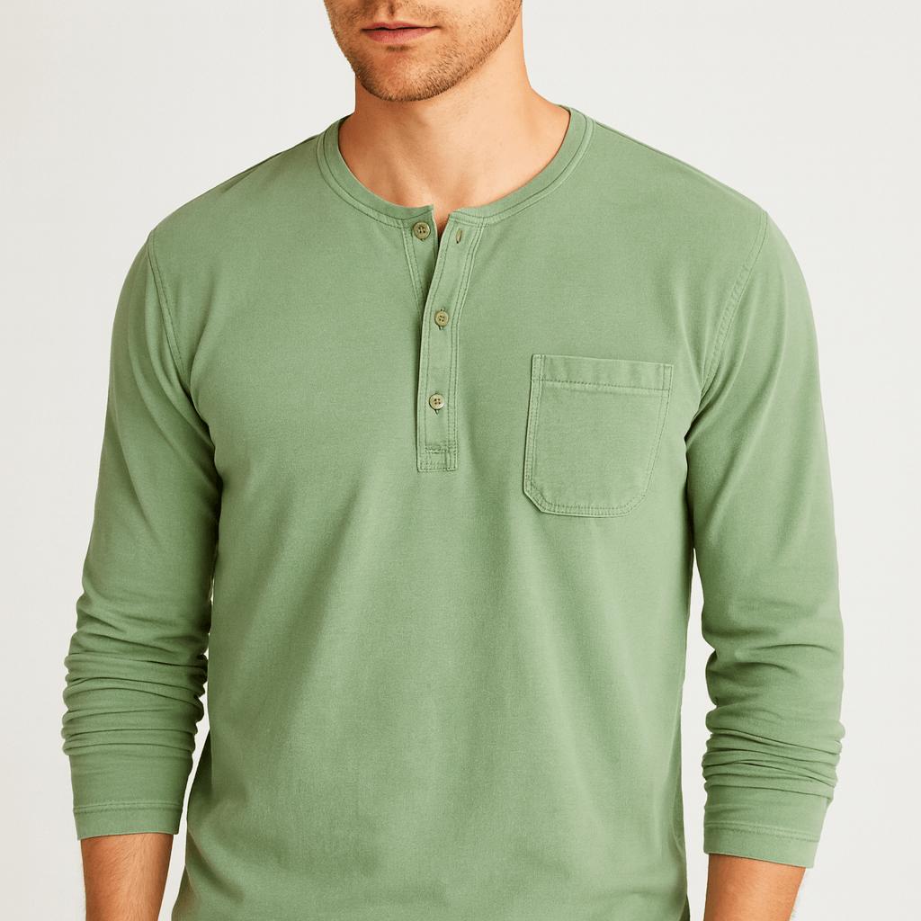 Wygodna i stylowa koszula z długim rękawem dla mężczyzn - idealna na każdą okazję