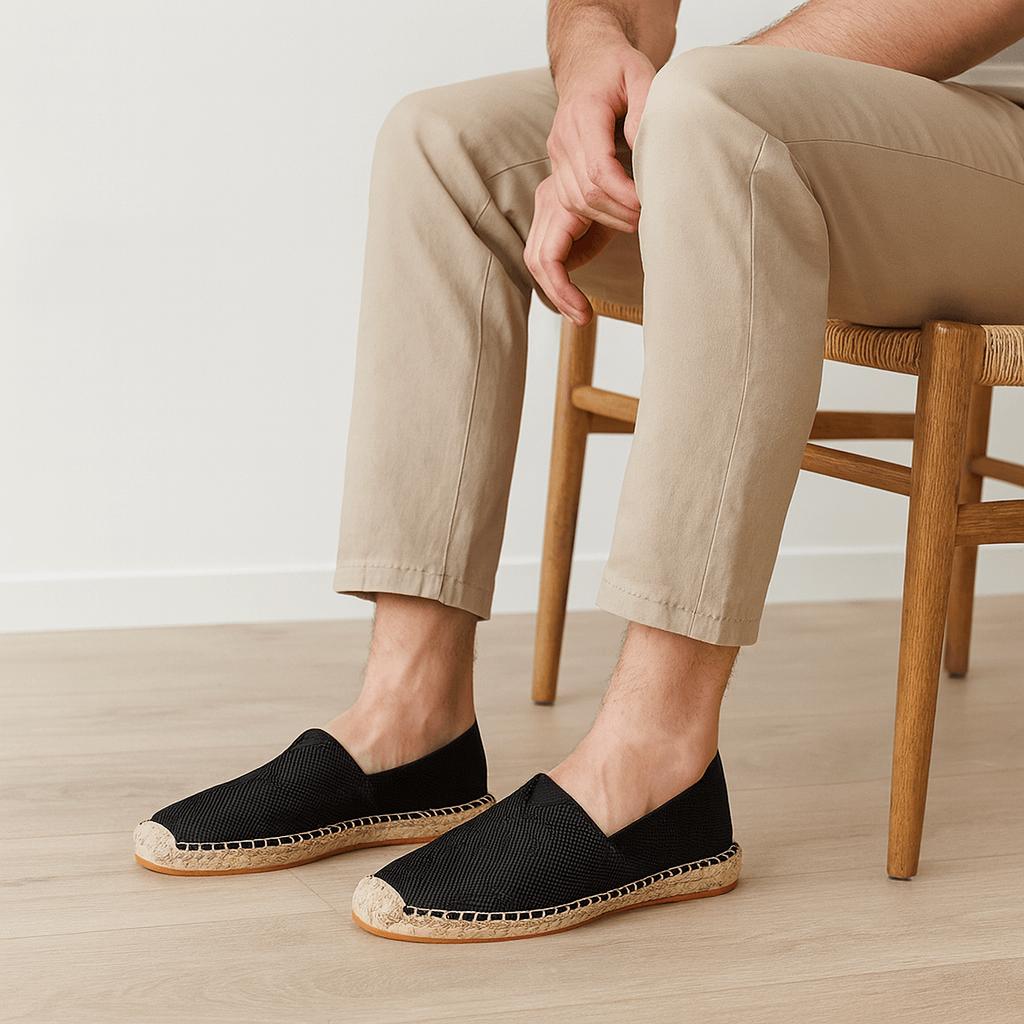 Wygodne i swobodne mokasyny wsuwane dla mężczyzn - lekkie, codzienne obuwie