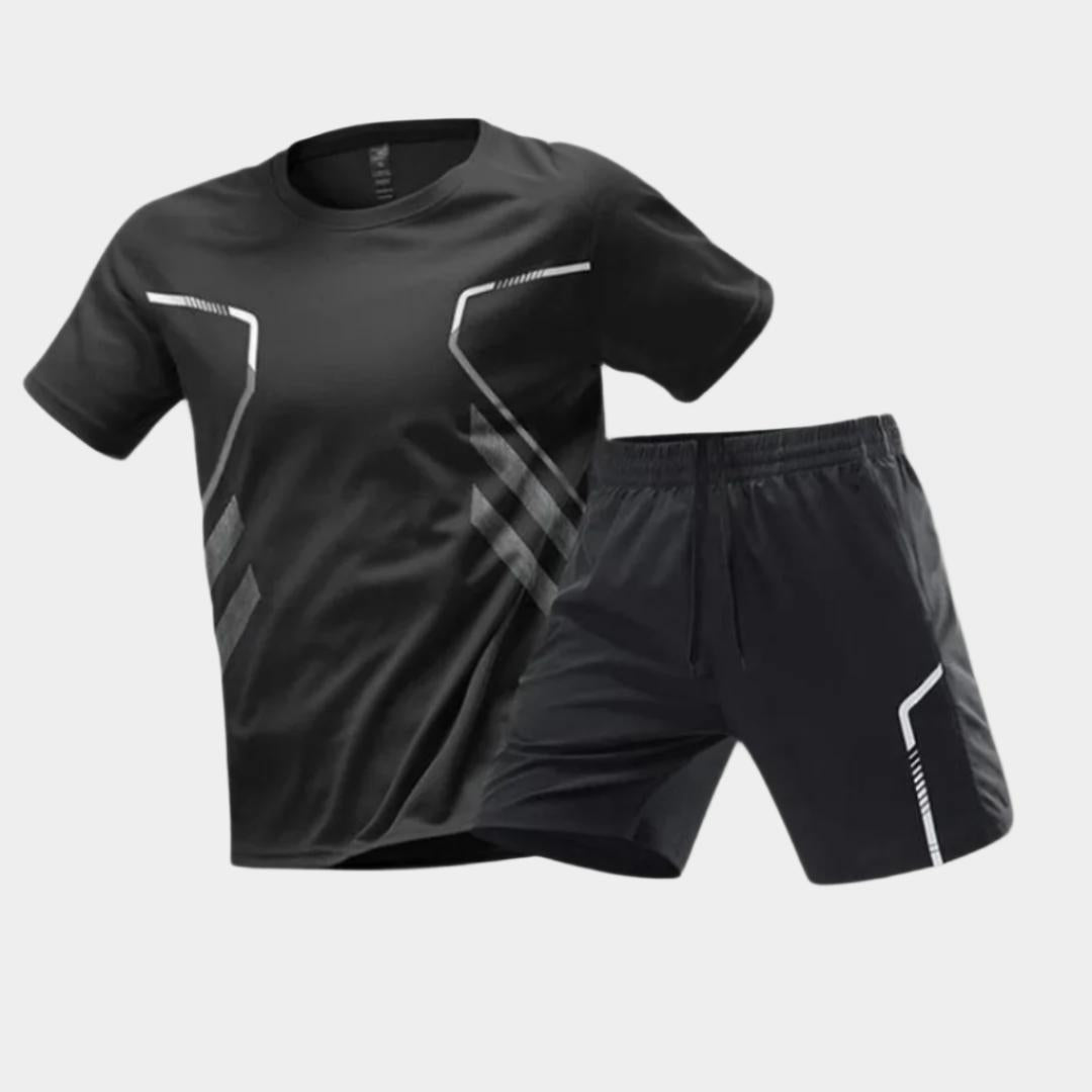 Wygodny krój sprzęt treningowy zestaw sportowy - styl letni do noszenia na co dzień