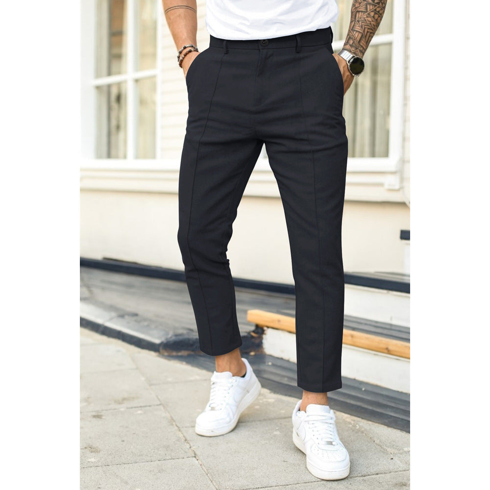 Eleganckie spodnie chino dla mężczyzn – letnie, miękkie i wygodne