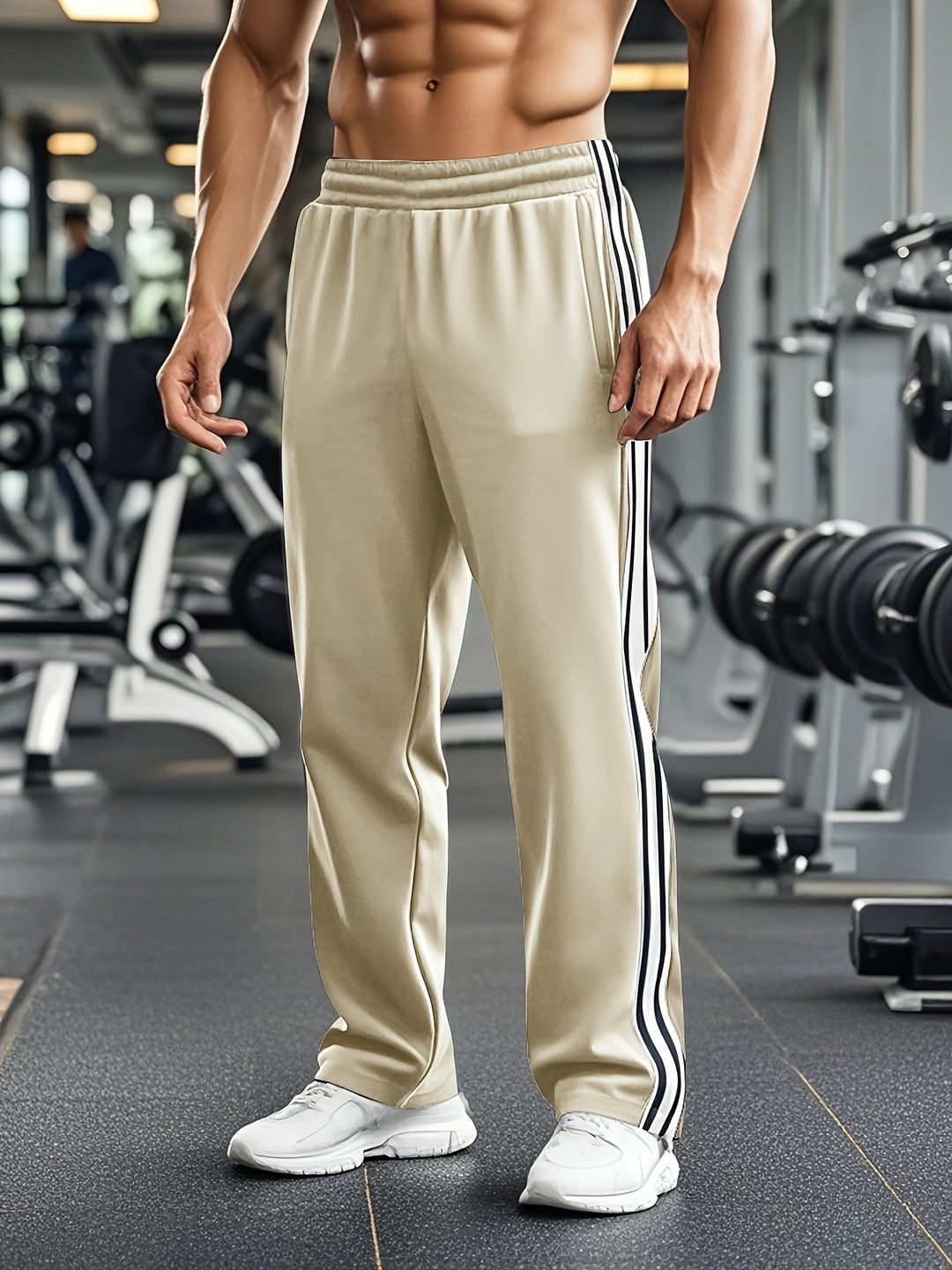 Oddychające i lekkie spodnie joggery dla mężczyzn - sporty na świeżym powietrzu