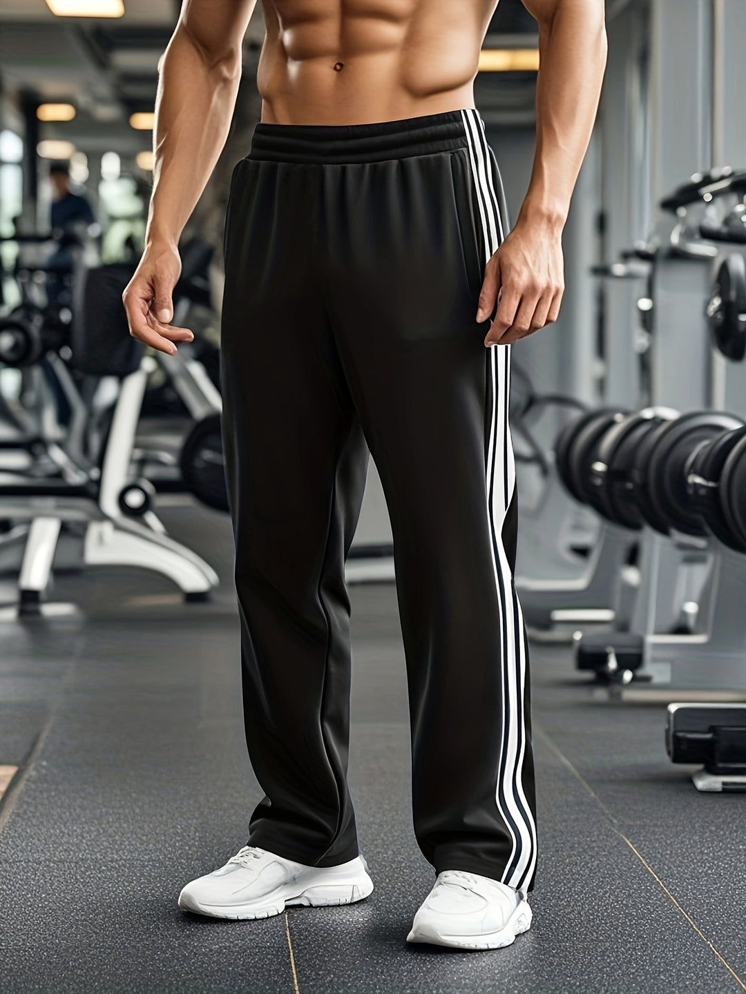 Oddychające i lekkie spodnie joggery dla mężczyzn - sporty na świeżym powietrzu