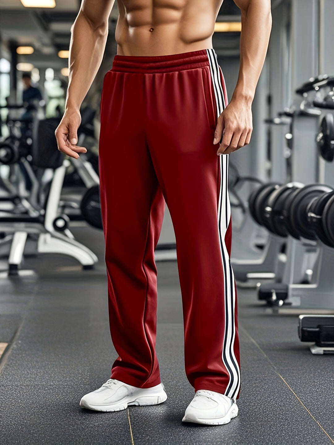 Oddychające i lekkie spodnie joggery dla mężczyzn - sporty na świeżym powietrzu
