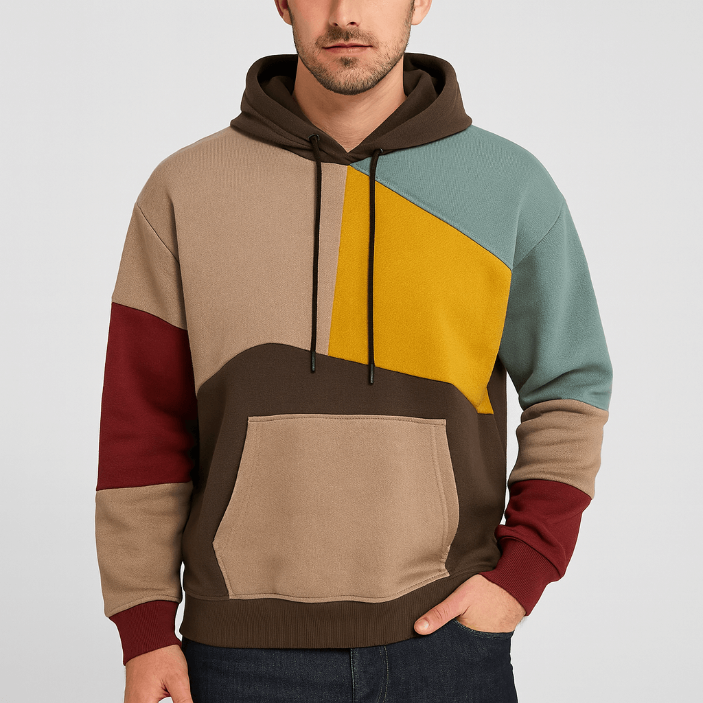 Noirski | Luźna bluza z kapturem z ultramiękkiego materiału