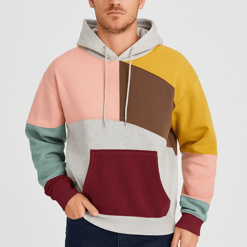 Noirski | Luźna bluza z kapturem z ultramiękkiego materiału