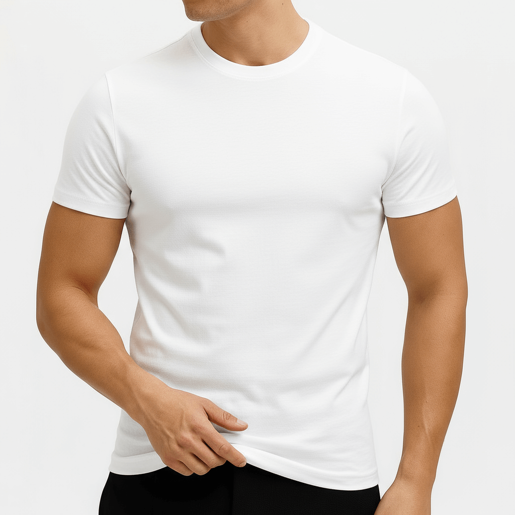 Noirski | Koszula bawełniana z marszczeniami i dopasowanym krojem