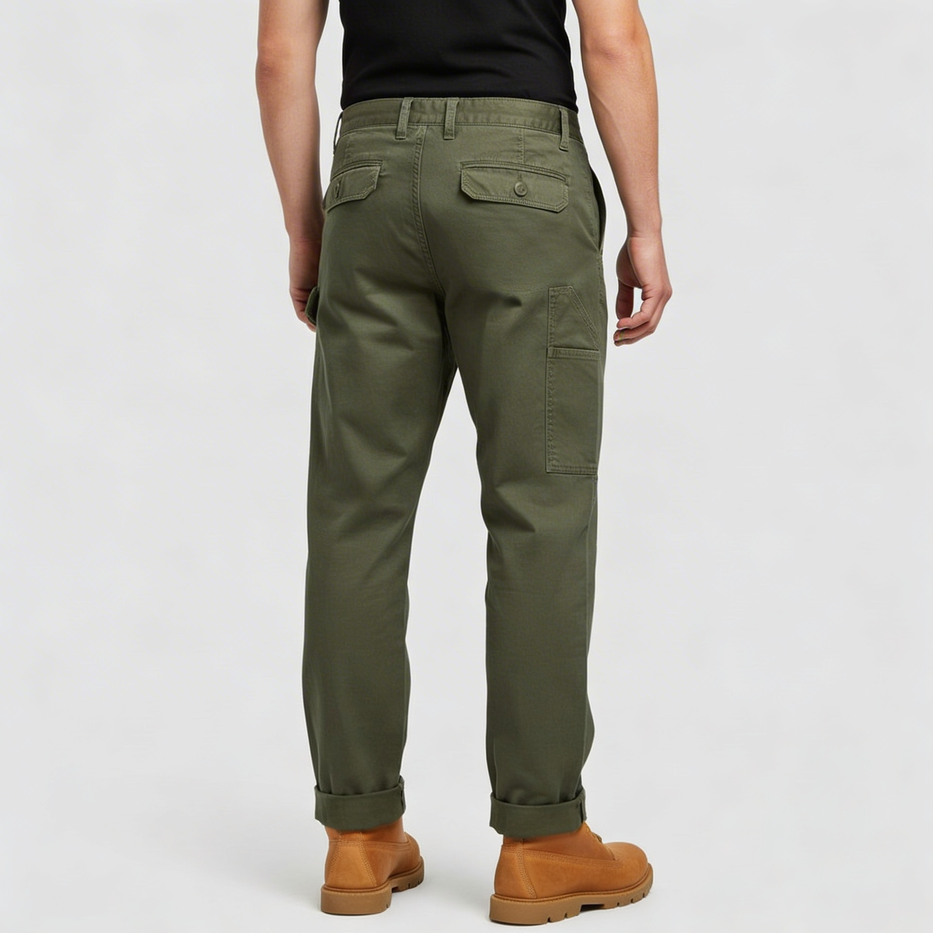 Noirski | Spodnie cargo w stylu vintage z bawełny