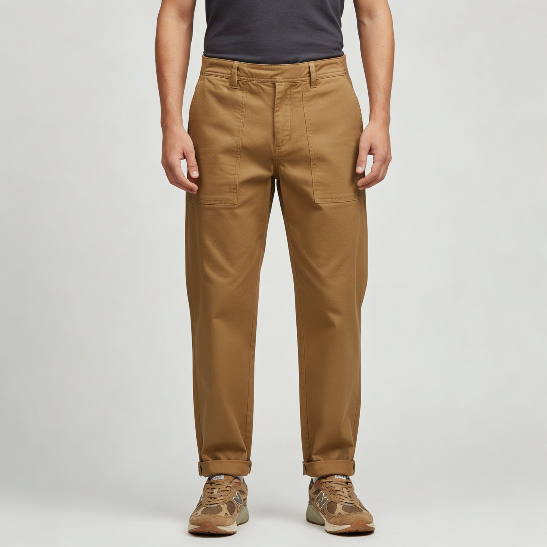 Noirski | Spodnie cargo w stylu vintage z bawełny