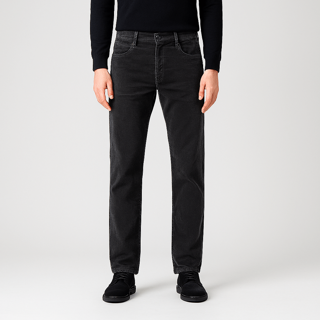 Noirski | Elastyczne, stylowe spodnie sztruksowe