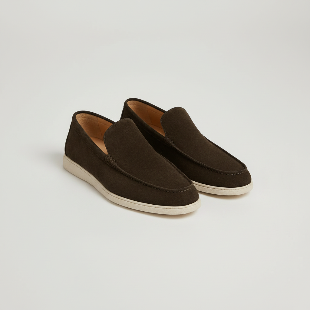 Noirski | Skórzane mokasyny w stylu vintage