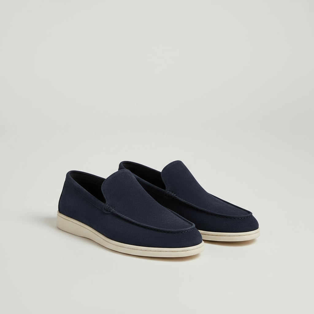 Noirski | Skórzane mokasyny w stylu vintage