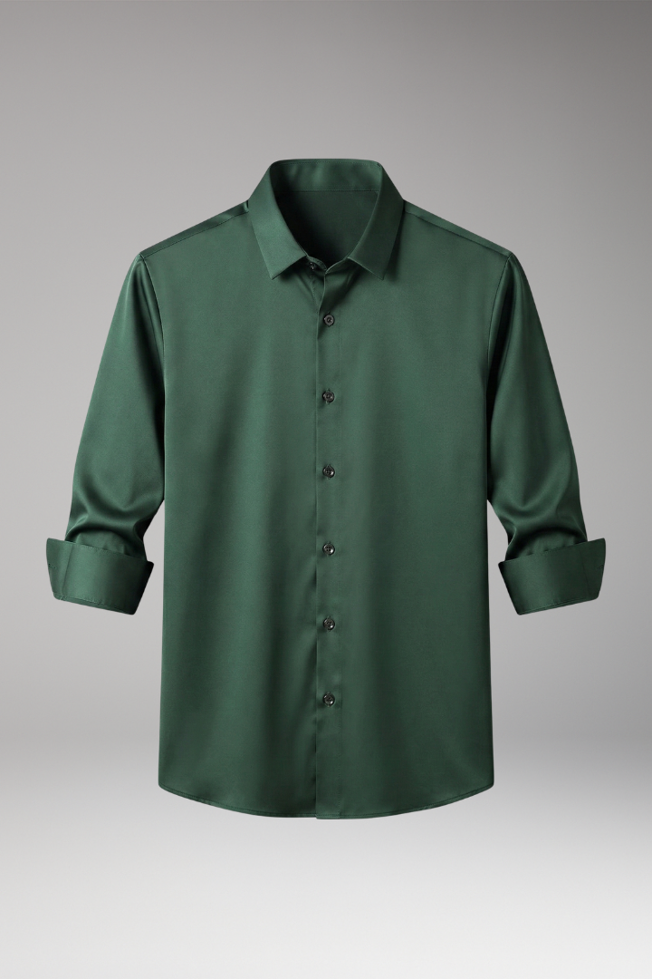 Koszula męska slim fit z długim rękawem, elegancka do garnituru i na wesele - view 10