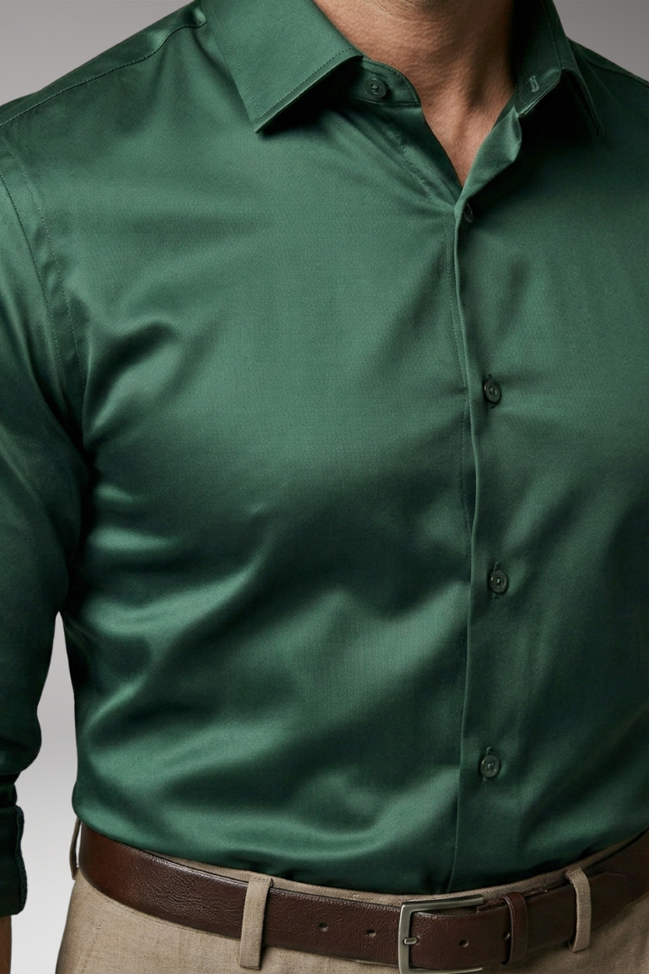 Koszula męska slim fit z długim rękawem, elegancka do garnituru i na wesele - view 13