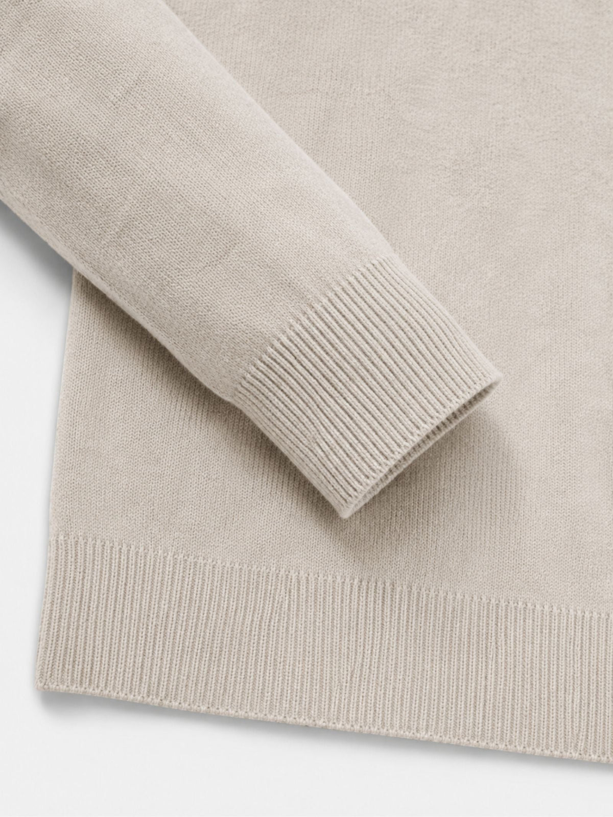 Sweter męski wełniany z zamkiem i stójką, elegancki na co dzień - półgolf na zimę - zdjęcie 15